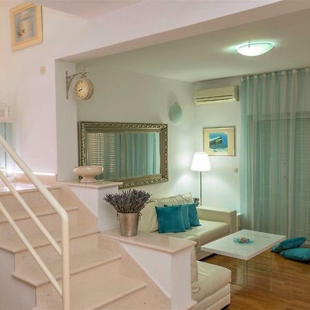 マカルスカAndor - Lux, Two Beautiful Terraces With Sea & Sunset Viewアパートメント エクステリア 写真