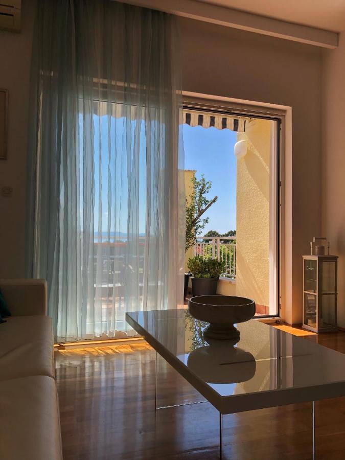 マカルスカAndor - Lux, Two Beautiful Terraces With Sea & Sunset Viewアパートメント エクステリア 写真