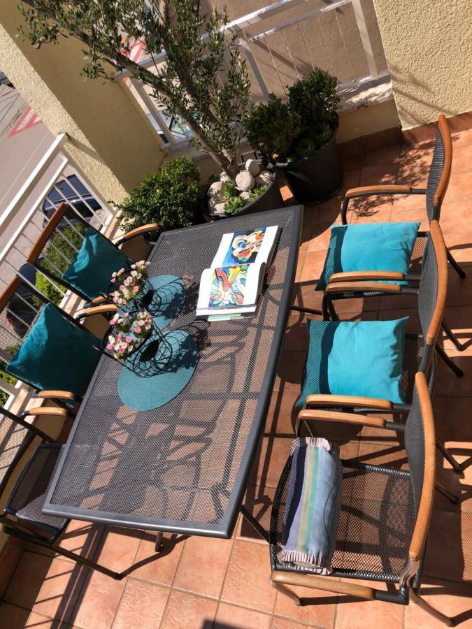 マカルスカAndor - Lux, Two Beautiful Terraces With Sea & Sunset Viewアパートメント エクステリア 写真