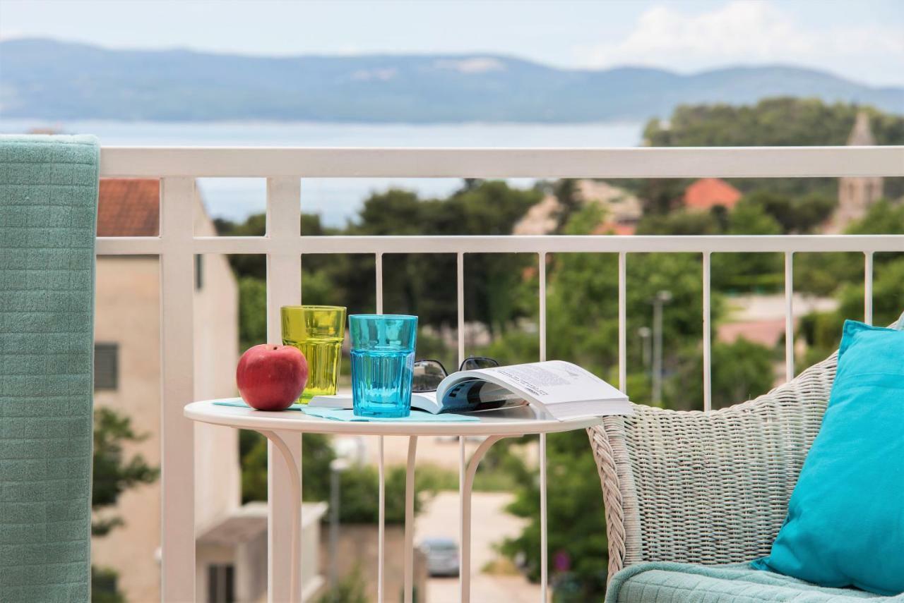マカルスカAndor - Lux, Two Beautiful Terraces With Sea & Sunset Viewアパートメント エクステリア 写真